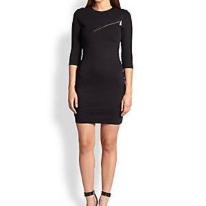 McQ Alexander McQueen - Jersey Zip Dress